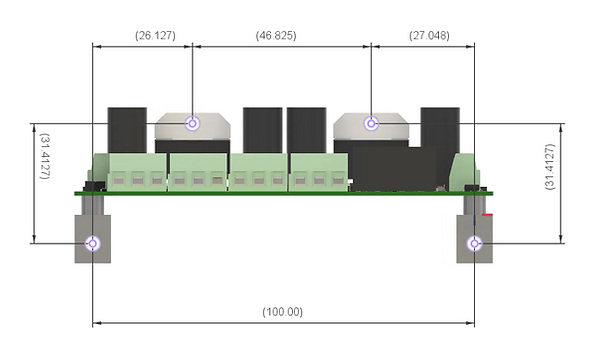 Heatsink mounting holes